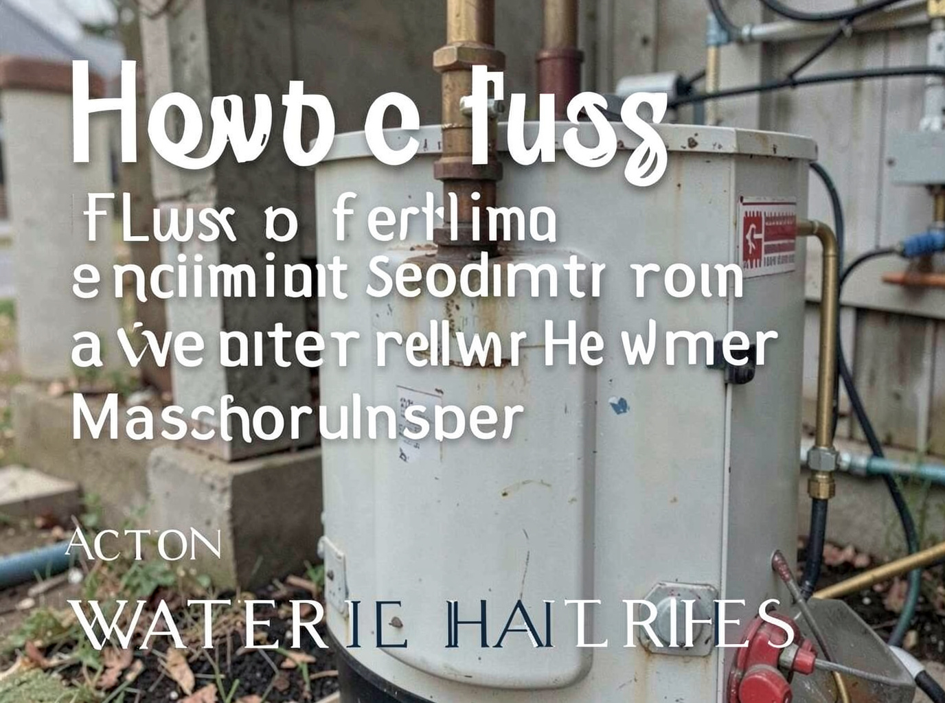 How to Flush Sediment from a Water Heater in Massachusetts Homes